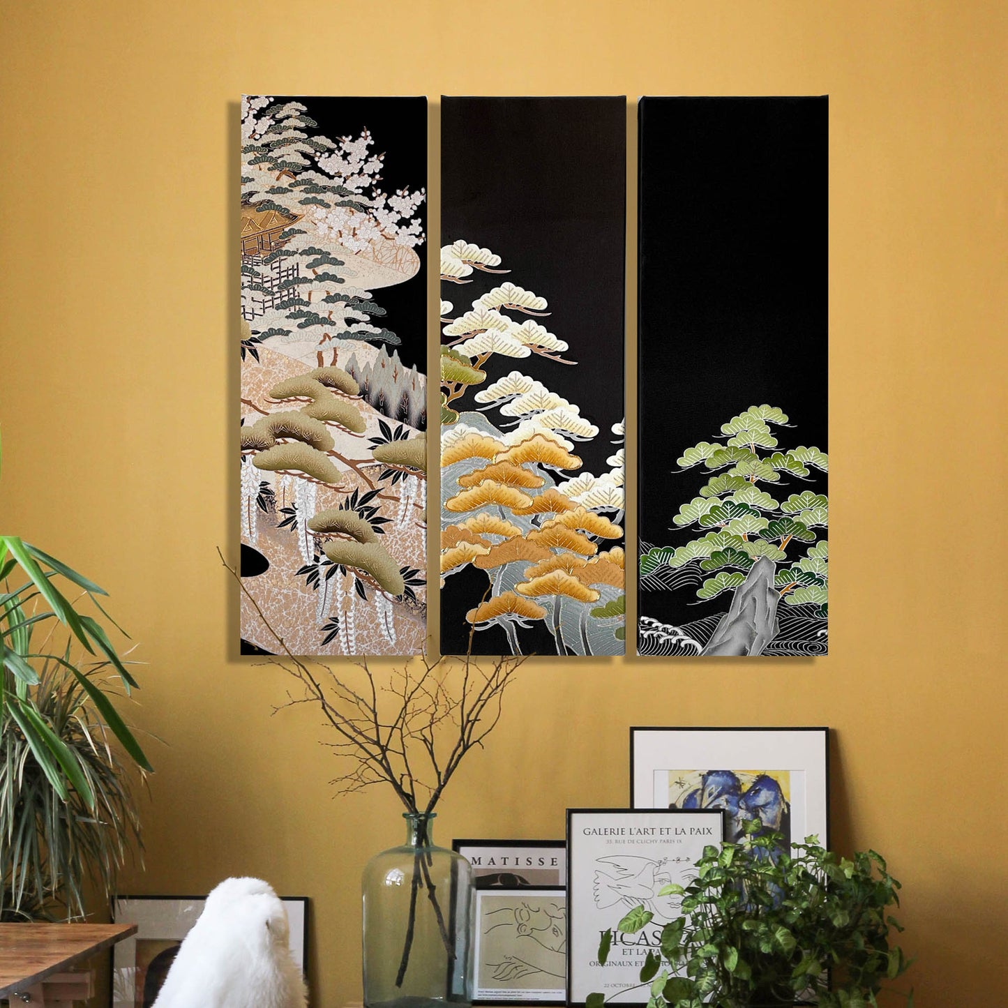 Pines Through Seasons