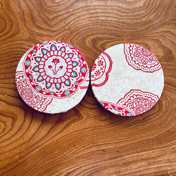 Orientalisk blomma (set med 2)