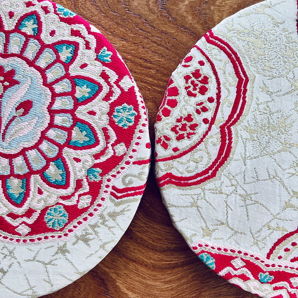 Orientalisk blomma (set med 2)
