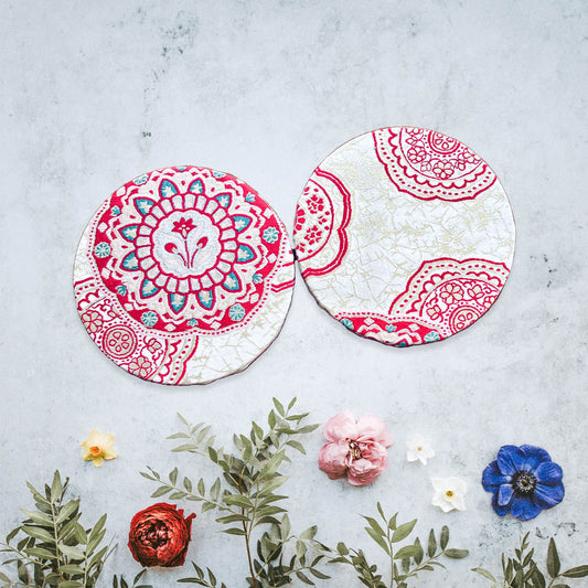Orientalisk blomma (set med 2)