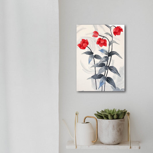 Flowers in a Breeze